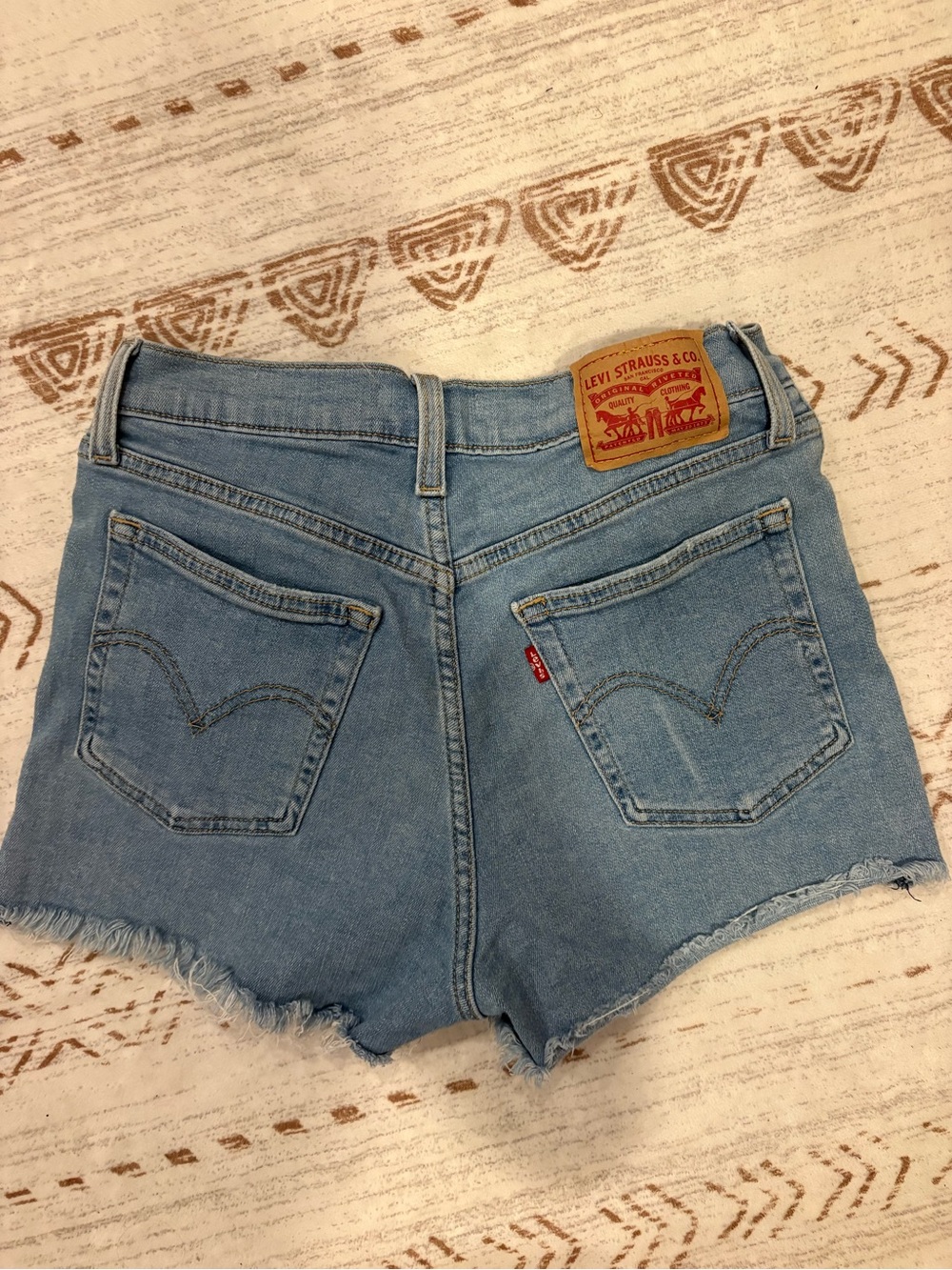 Levi's Women's High Rise Cutoff Shorts